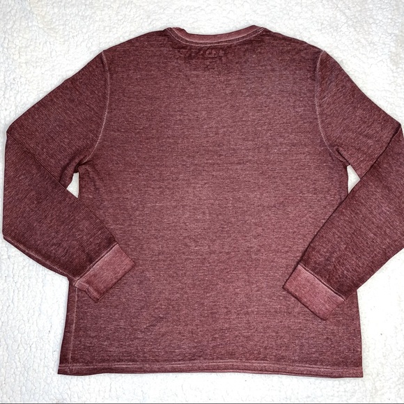 Star Wars Dark Side Darth Vader Head Men's Thermal Long Sleeve Shirt Size XL - Picture 4 of 5